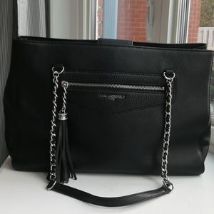 Karl Lagerfeld Tess leather tote